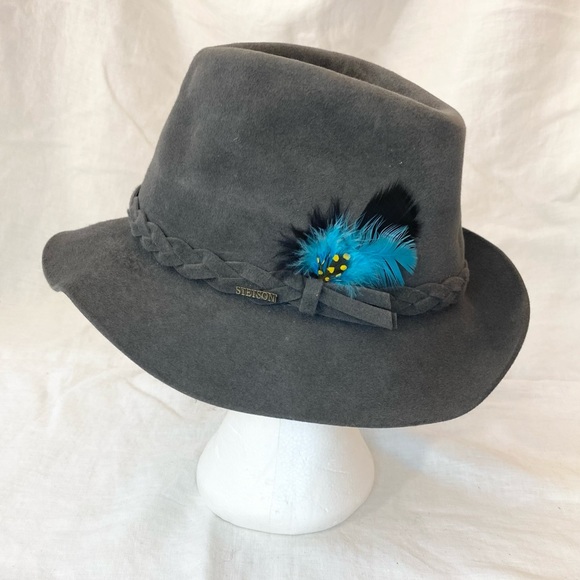 Vintage Stetson Playboy Valour Fedora Hat - Picture 4 of 12